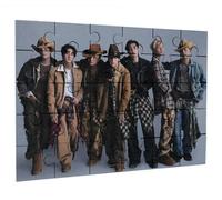 Merchandmanía Puzzle tamaño Aprox. A4 de 35 Piezas The Beyond Grupo Musica Gira Cantantes Mundo Rompecabezas puzle para Adulto