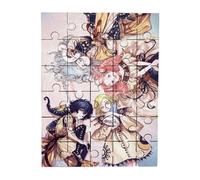 Merchandmanía Puzzle tamaño Aprox. A4 de 35 Piezas Tongari Boushi no Atelier Anime Serie Personajes Rompecabezas puzle para Adulto