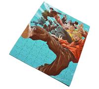 Merchandmanía Puzzle tamaño Aprox. A4 de 96 Piezas Anime Serie Sakamoto Days Mafia mafiosos Rompecabezas puzle para Adulto
