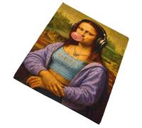 Merchandmanía Puzzle tamaño Aprox. A4 de 96 Piezas Cuadro Arte Gracioso yokonda Mona Lisa Moderna Rompecabezas puzle para Adulto