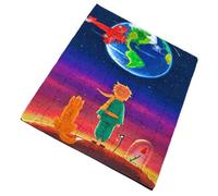 Merchandmanía Puzzle tamaño Aprox. A4 de 96 Piezas el principito Luna Tierra Estrellas Universo Fantasia Zorro Rompecabezas puzle para Adulto