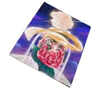 Merchandmanía Puzzle tamaño Aprox. A4 de 96 Piezas el principito Rosa Amor Estrellas Espacio Historia Rompecabezas puzle para Adulto