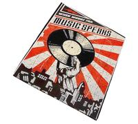 Merchandmanía Puzzle tamaño Aprox. A4 de 96 Piezas Retro Music Musica Disco animo Poster Fiesta Alegria Rompecabezas puzle para Adulto