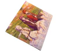 Merchandmanía Puzzle tamaño Aprox. A4 de 96 Piezas Serie Anime sousou no frieren Personajes Fern Stark Rompecabezas puzle para Adulto