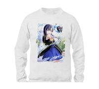 MERCHANDMANIA Sudadera A3 Anime kuroneko to majo no ky?shitsu Aria Aquarius Sweatshirt