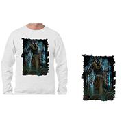 MERCHANDMANIA Sudadera A3 Anubis Dios MITOLOGIA EGIPCIA Sweatshirt