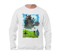 MERCHANDMANIA Sudadera A3 EL Castillo Ambulante Anime Sweatshirt