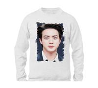 MERCHANDMANIA Sudadera A3 Grupo Coreano Cantante Kim Seok-Jin Sweatshirt