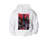 MERCHANDMANIA Sudadera con Capucha A3 Anime Mato Seihei no Slave Dos Temporada 2 con Bolsillos
