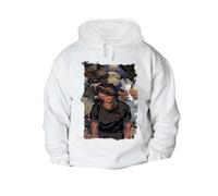 MERCHANDMANIA Sudadera con Capucha A3 Anime re Zero Subaru Muerte Serie Dibujos con Bolsillos