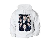 MERCHANDMANIA Sudadera con Capucha A3 Kids Grupo Coreano The Little Things con Bolsillos