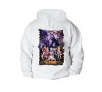 MERCHANDMANIA Sudadera con Capucha A3 Serie Anime dr Stone cuarta Saga Temporada Personajes con Bolsillos