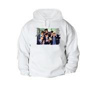 MERCHANDMANIA Sudadera con Capucha Album Cantantes Musica If I’m S, Can You Be My N? con Bolsillos