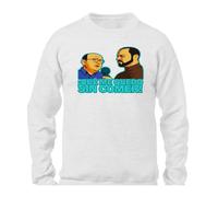 MERCHANDMANIA Sudadera Frase Graciosa Que me quedo sin Comer Trabajo pobre Sweatshirt