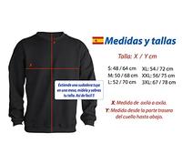 MERCHANDMANIA Sudadera Negra Juego Anime RPG Personaje zenless Zone Zero fufu Adulto Poliester algodón Sweatshirt