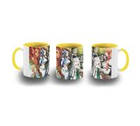 MERCHANDMANIA Taza Amarilla tate no yuusha personajes temporada 4 anime isekai color mug