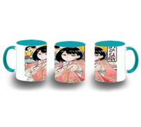 MERCHANDMANIA Taza Azul Cielo akane banashi geisha anime sirvientas medieval color mug