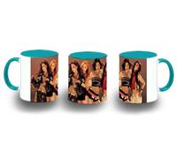MERCHANDMANIA Taza Azul Cielo dreams come true grupo chicas cantantes color mug