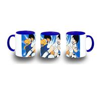 MERCHANDMANIA TAZA AZUL oliver y mark landers campeones color mug.