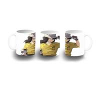 MERCHANDMANIA Taza Blanca ed warner personaje dibujos oliver y benji color mug