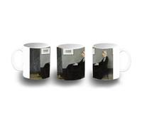 MERCHANDMANIA Taza Blanca James Abbott McNeill Whistler, Arreglo en gris y negro color mug