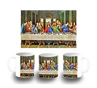 MERCHANDMANIA TAZA BLANCA LA ULTIMA CENA DE JESUCRISTO color mug