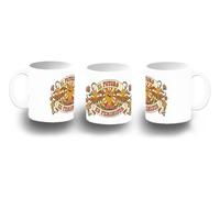 MERCHANDMANIA Taza Blanca LOGO FEMINISTA MENSAJE FUTURO IDEOLOGIA color mug