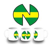 MERCHANDMANIA TAZA BLANCA LOGO NEW TEAM OLIVER Y BENJI color mug