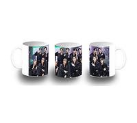 MERCHANDMANIA TAZA BLANCA Stray kids Love Untold rock hip-hop deep end color mug.