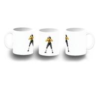 MERCHANDMANIA Taza Blanca warner portero personaje dibujos oliver y benji color mug