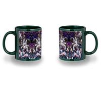 MERCHANDMANIA Taza completamente Verde recuadro anime Mato Seihei no Slave esclavo guerrero bestia black mug jarra cerveza te infusión