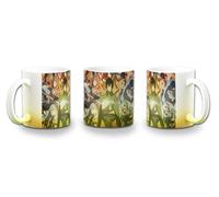 MERCHANDMANIA Taza con degradado Amarillo Rising of the shield hero temporada 4 anime isekai color mug