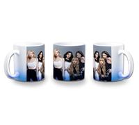 MERCHANDMANIA TAZA CON DEGRADADO AZUL cantantes kpop blackpink how you like that pink venom color mug