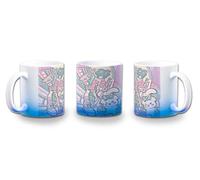MERCHANDMANIA Taza con degradado Azul hatsune miku retro arte vintage poster dibujos color mug