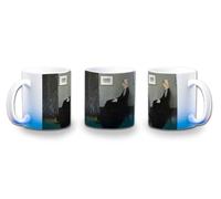 MERCHANDMANIA Taza con degradado Azul James Abbott McNeill Whistler, Arreglo en gris y negro color mug