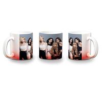 MERCHANDMANIA TAZA CON DEGRADADO ROJO cantantes kpop blackpink how you like that pink venom color mug