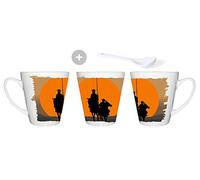MERCHANDMANIA TAZA CONICA DON QUIJOTE Y SANCHO PANZA conic mug
