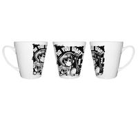 MERCHANDMANIA Taza cónica frase graciosa anime wanna play with me videojuegos conica personalizada