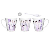 MERCHANDMANIA TAZA CÓNICA Run BTS Born singer no more dream N.O conica personalizada.