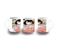 MERCHANDMANIA Taza de plástico akane banashi geisha anime sirvientas medieval plastic mug