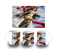 MERCHANDMANIA TAZA DE PLASTICO ATENEA DIOSA SABIDURIA plastic mug