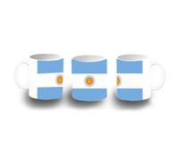 MERCHANDMANIA TAZA DE PLASTICO bandera argentina pais sudamerica hispanoamerica plastic mug
