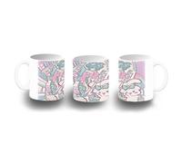 MERCHANDMANIA Taza de plástico hatsune miku retro arte vintage poster dibujos plastic mug