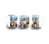 MERCHANDMANIA TAZA DE PLASTICO OLIVER Y BENJI PERSONAJES SERIE DIBUJOS plastic mug