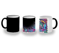 MERCHANDMANIA Taza Mágica carta tarot graciosa meme adicto videojuegos gamer magic mug