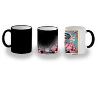 MERCHANDMANIA Taza Mágica carta tarot graciosa meme madre café lunes mañana magic mug