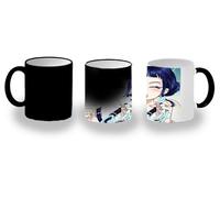 MERCHANDMANIA Taza Mágica chica cantante linda pelicula anime dibujos fanart magic mug