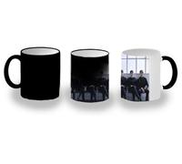 MERCHANDMANIA Taza Mágica chicos cantantes famosos grupo before you met me magic mug