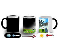MERCHANDMANIA TAZA MÁGICA EL CASTILLO AMBULANTE ANIME magic mug