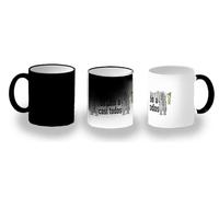 MERCHANDMANIA Taza Mágica frase graciosa os odio a casi todos magic mug